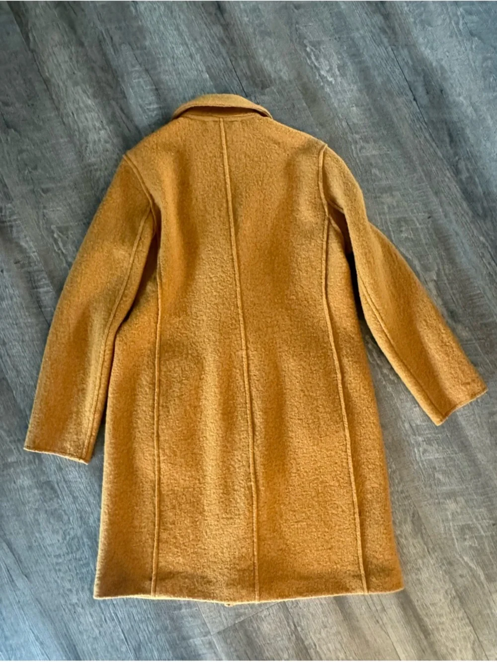 J. Crew Women’s Boiled Italian Wool Daphne Pea Coat - Picture 2 of 4